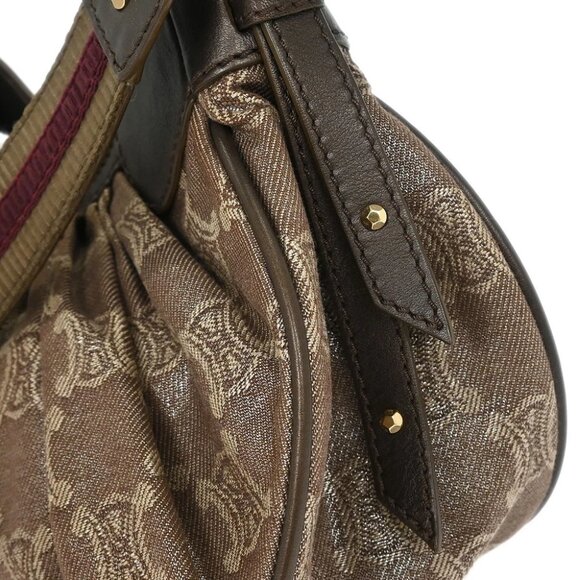 Celine Brown Macadam Shoulder Bag YS S0/36 196261 - Picture 4 of 10